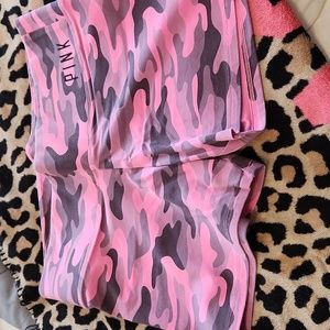PINK camo athletic shorts